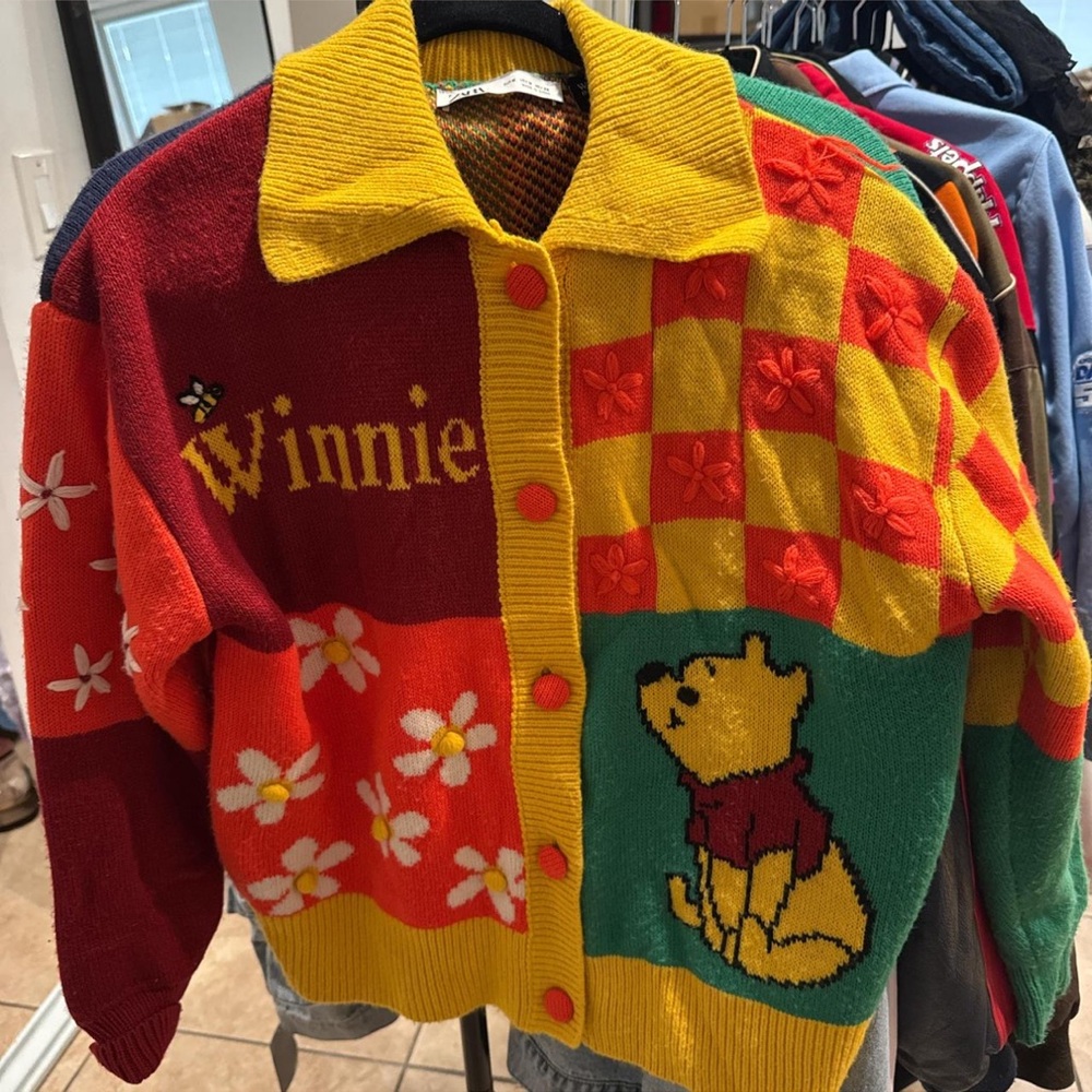 Zara Winnie the Pooh cardigan